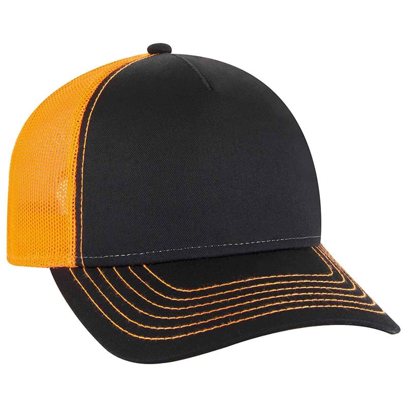 OTTO CAP 5 Panel Low Profile Mesh Back Trucker Hat
