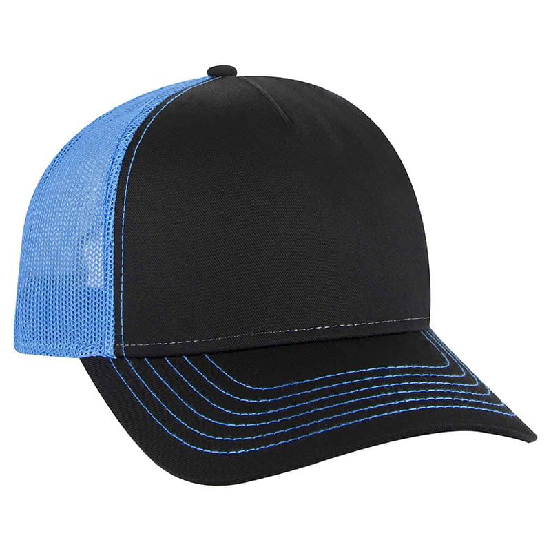 OTTO CAP 5 Panel Low Profile Mesh Back Trucker Hat