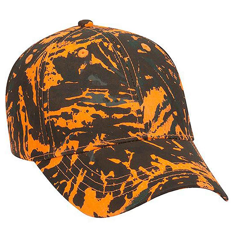 Otto Youth Camouflage Cotton Twill Low Profile Style Caps