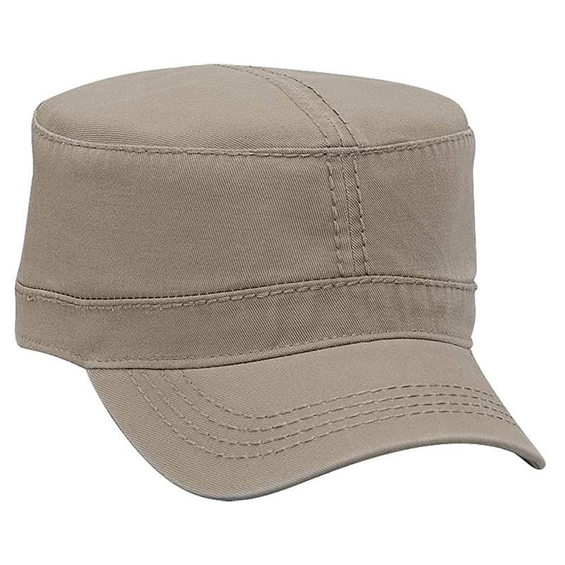 Otto Superior Garment Washed Cotton Twill W/ Heavy Stitching Military Style Caps
