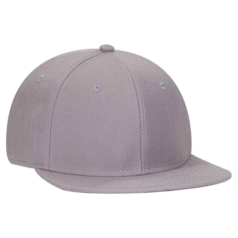 Otto Wool Blend Flat Visor Pro Style Snapback Caps