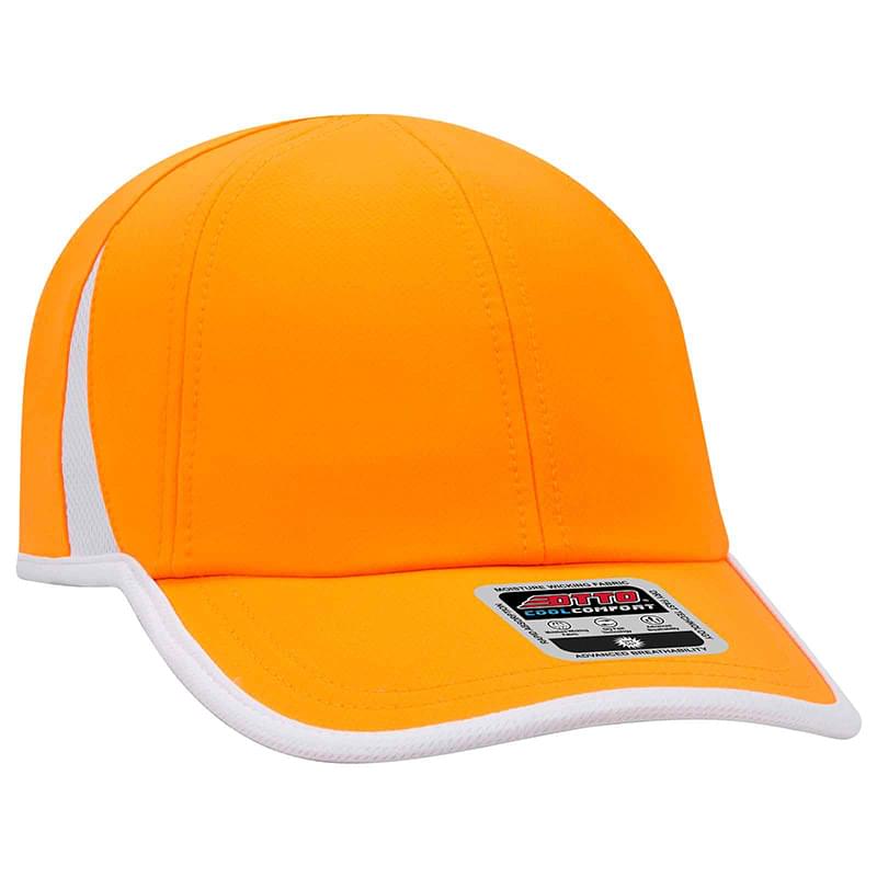 OTTO 6 Panel Low Profile Cool Comfort Performance Stretchable Knit Running Cap