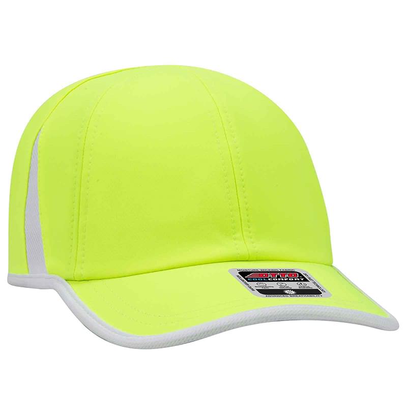 OTTO 6 Panel Low Profile Cool Comfort Performance Stretchable Knit Running Cap