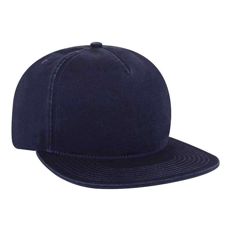 OTTO CAP 5 Panel Low Profile Style Dad Hat (004 - Navy)
