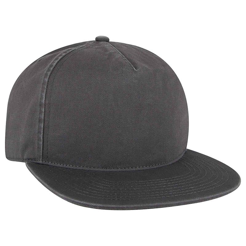 OTTO CAP 5 Panel Low Profile Style Dad Hat (025 - Char. Gray)