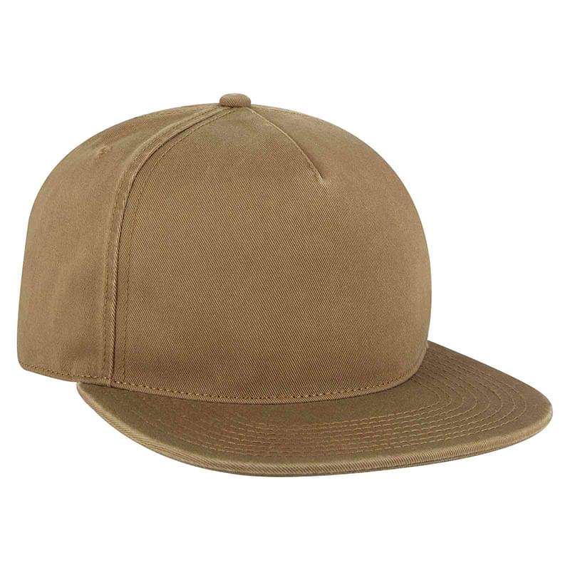 OTTO CAP 5 Panel Low Profile Style Dad Hat (084 - Coyote Brown)