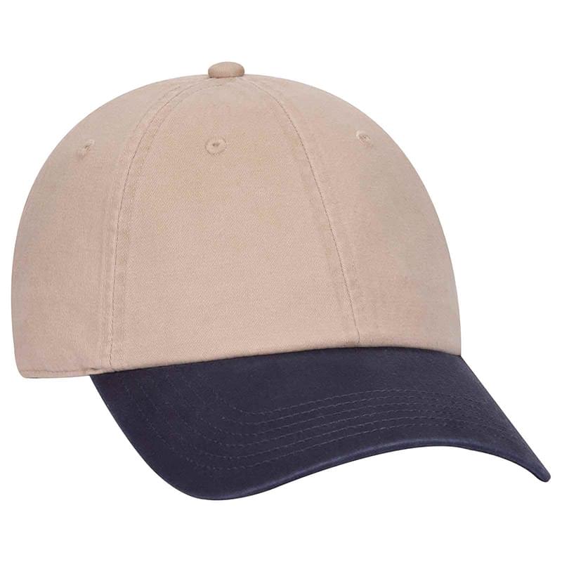OTTO Garment Washed Superior Combed Cotton Twill Six Panel Low Profile Dad Hat