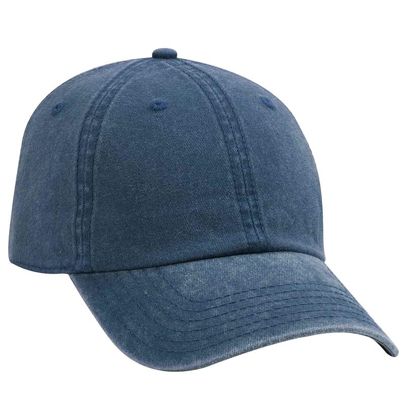 Otto Superior Washed Pigment Dyed Cotton Twill Low Profile Style Caps