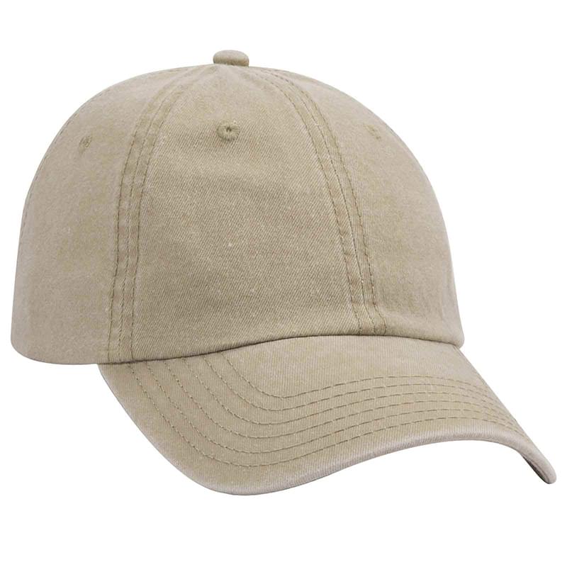 Otto Superior Washed Pigment Dyed Cotton Twill Low Profile Style Caps