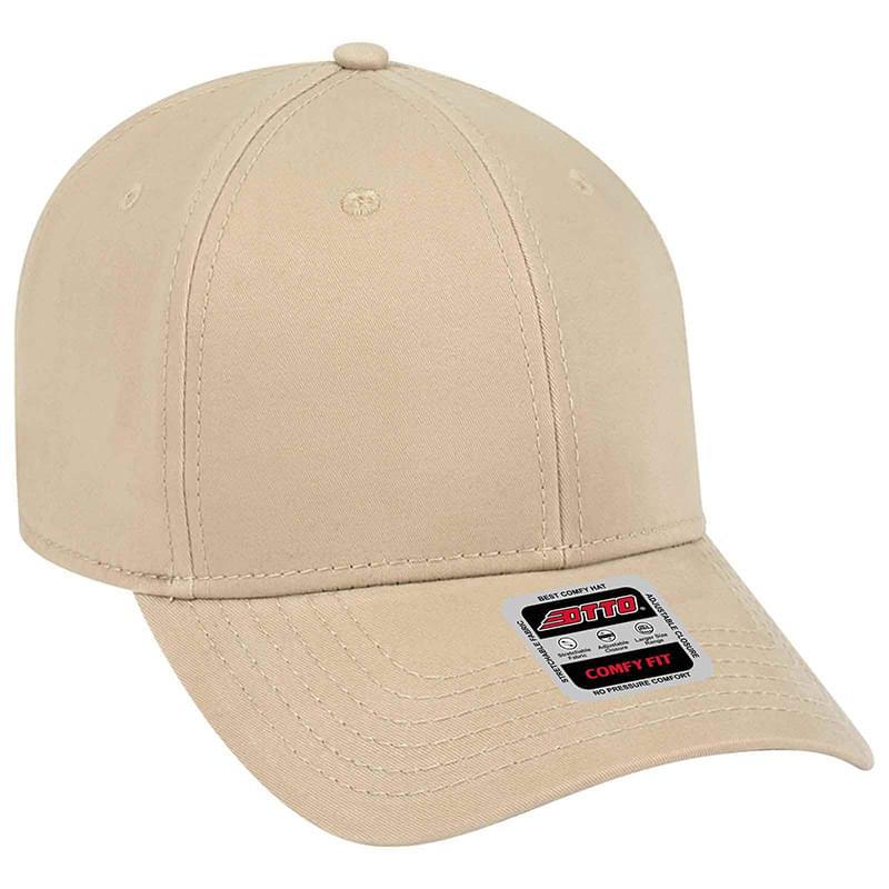 OTTO Ultra Fine Brushed Stretchable Superior Cotton Twill Six Panel Low Profile Baseball Cap