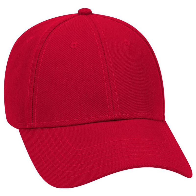 Otto Wool Blend Gray Undervisor Low Profile Style Caps