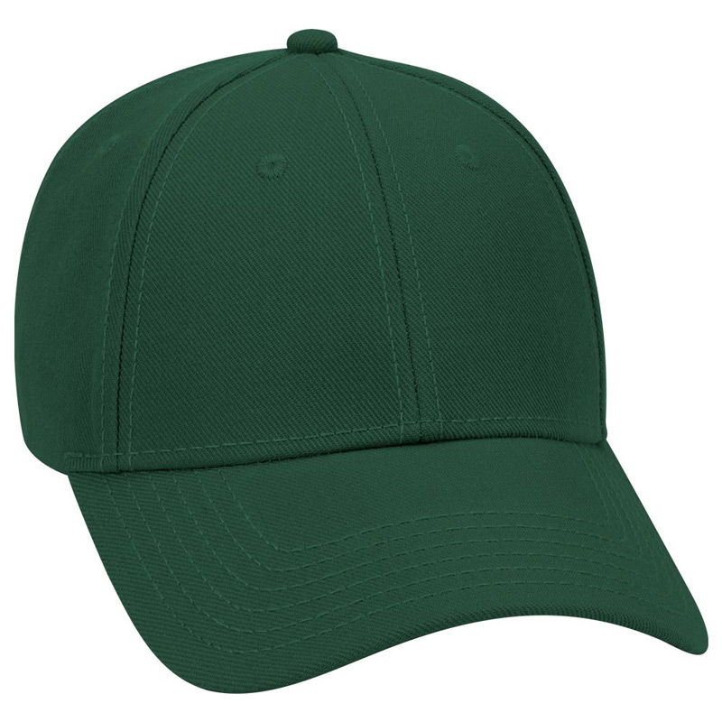 Otto Wool Blend Gray Undervisor Low Profile Style Caps