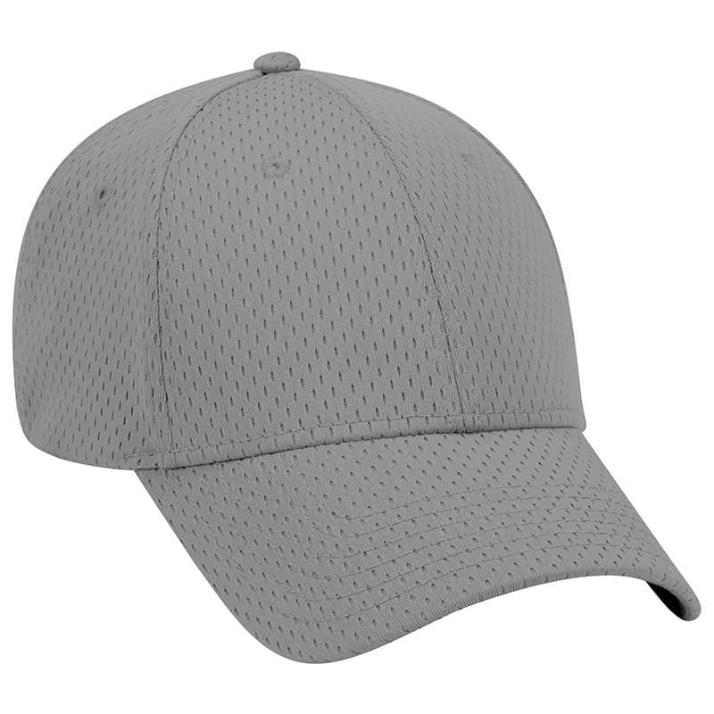 Otto Polyester Pro Mesh Gray Undervisor Low Profile Style Caps