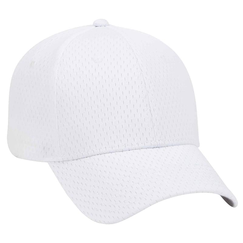 Otto Polyester Pro Mesh Gray Undervisor Low Profile Style Caps