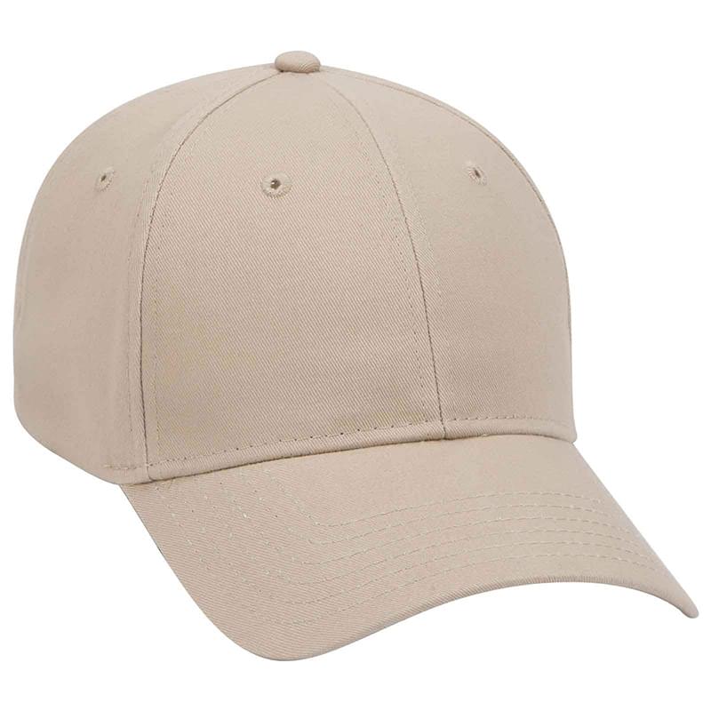 Otto Brushed Cotton Twill Low Profile Style Caps