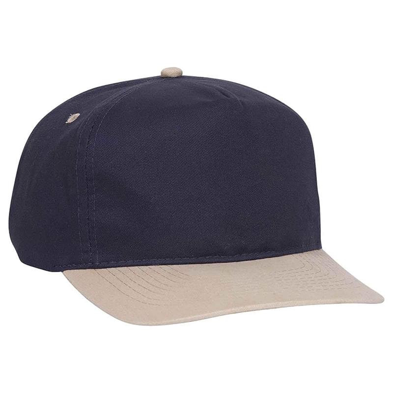Otto Brushed Cotton Twill High Crown Golf Style Caps
