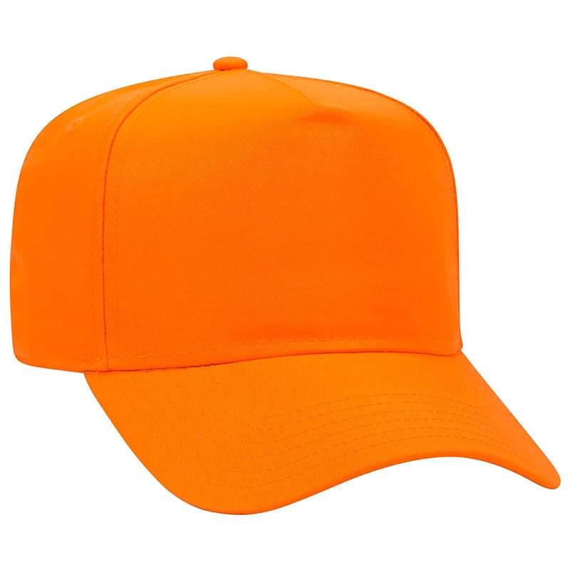 Otto Neon Polyester Twill Low Crown Golf Style Caps