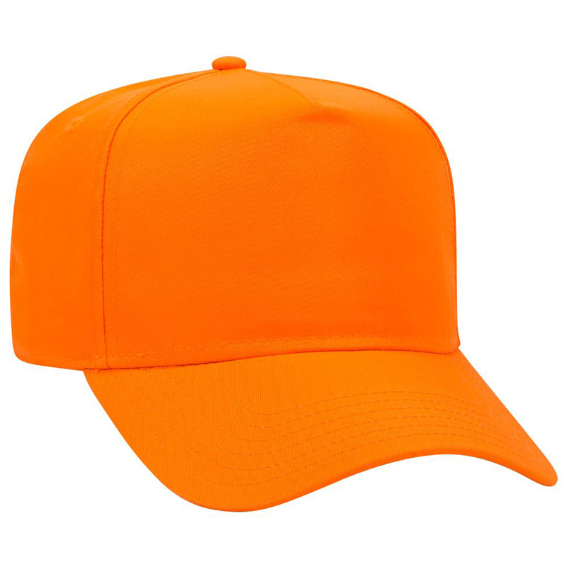 Otto Neon Polyester Twill Low Crown Golf Style Caps