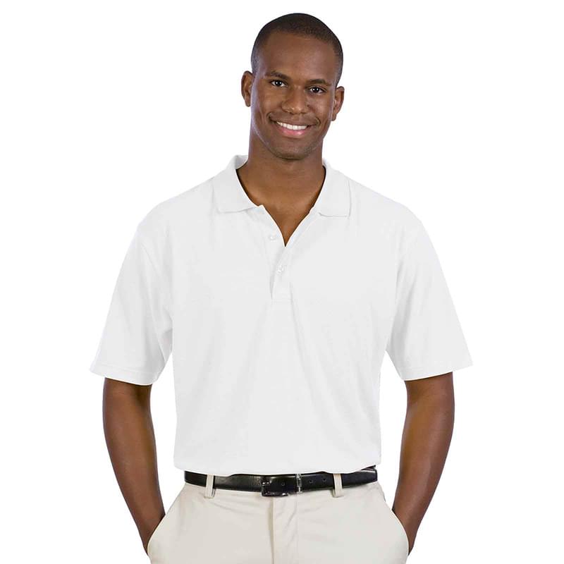 OTTO 5.6 oz. Cotton Blend Pique Knit Men's Comfortable Sport Shirt