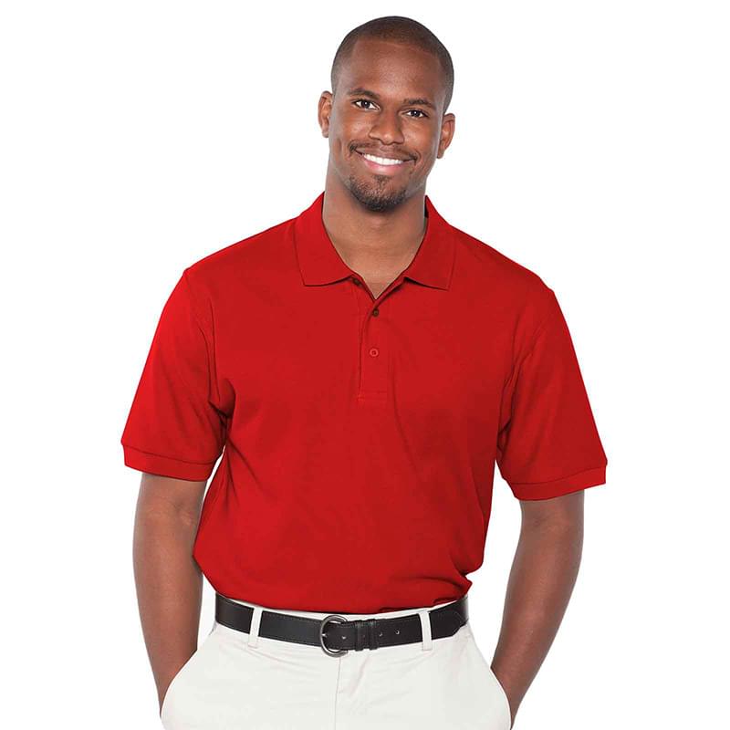 OTTO 7.0 oz. Comfy Cotton Pique Knit Men's Premium Sport Shirt