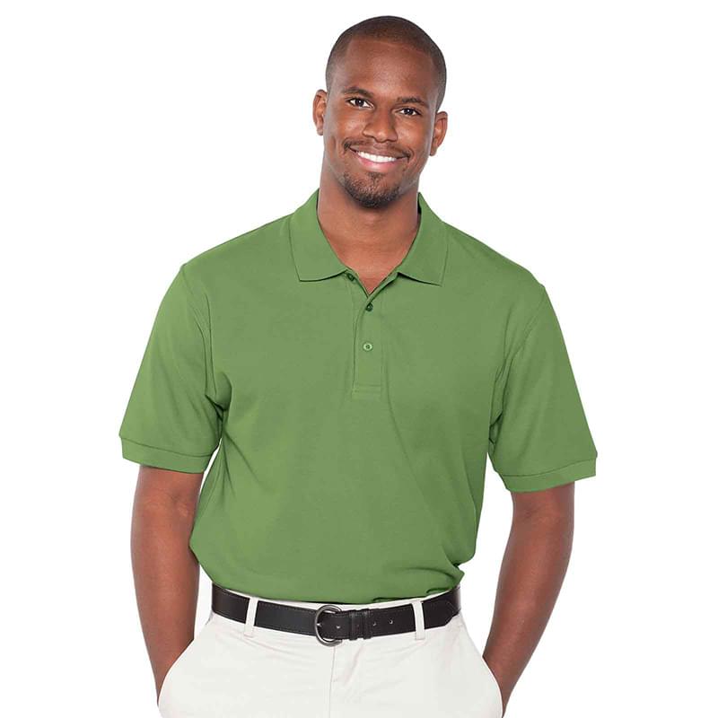 OTTO 7.0 oz. Comfy Cotton Pique Knit Men's Premium Sport Shirt