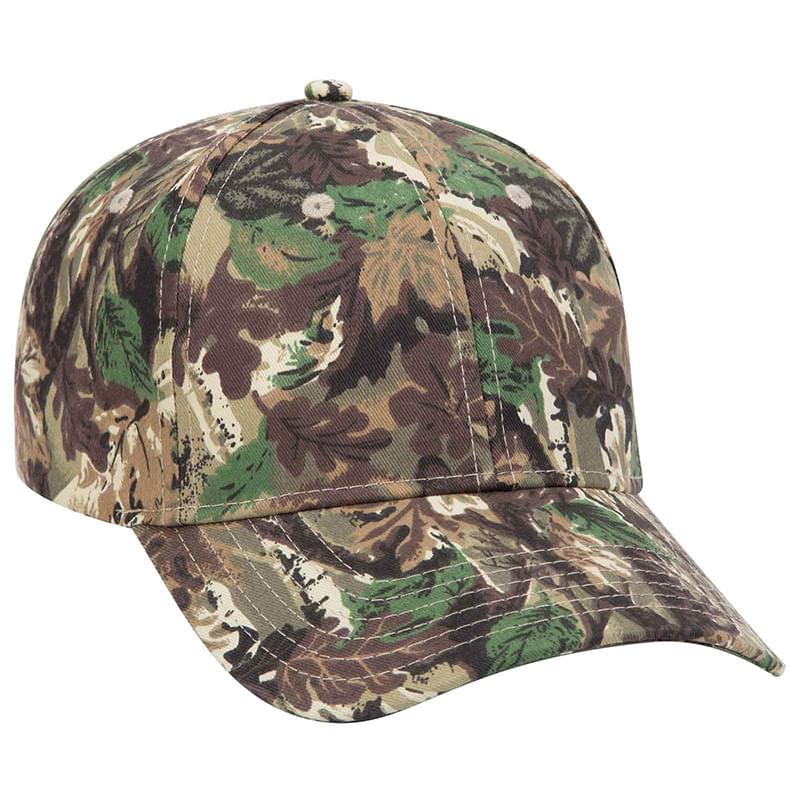 Otto Camouflage Cotton Twill Low Profile Style Caps