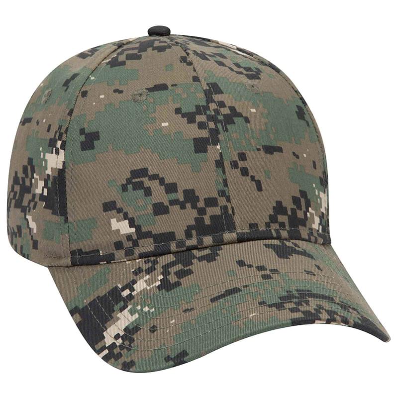 Otto Camouflage Cotton Twill Low Profile Style Caps