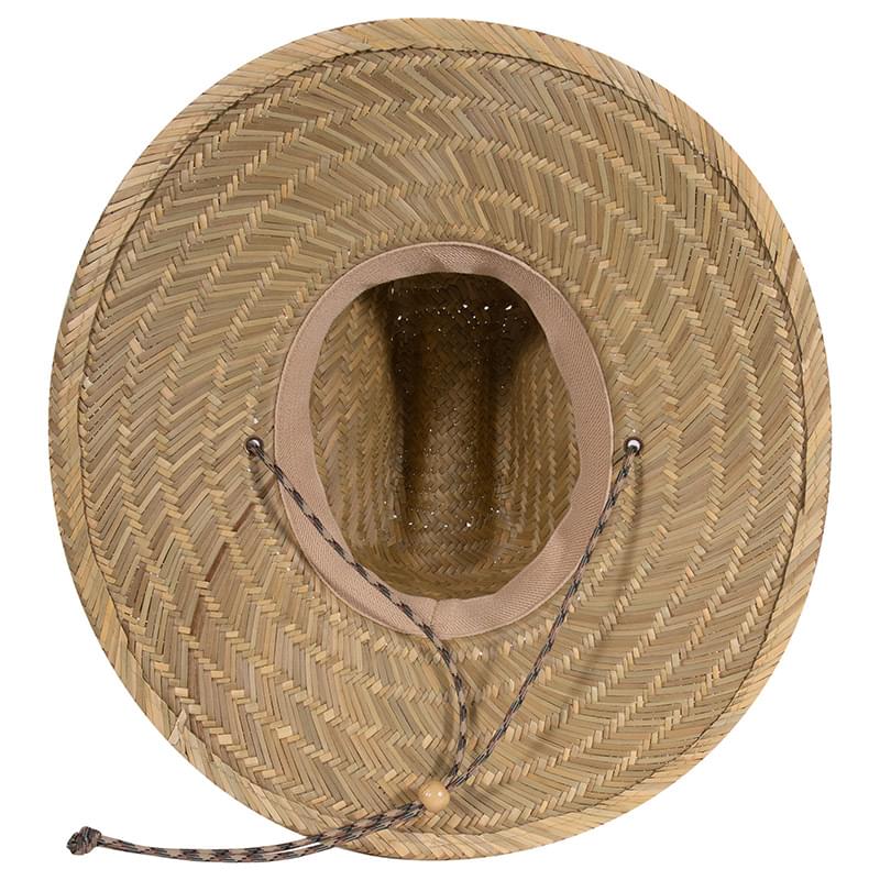 OTTO CAP Straw Lifeguard Hat w/Adjustable Cord