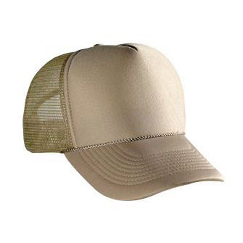 Otto Polyester Foam Front Five Panel Pro Style Mesh Back Caps