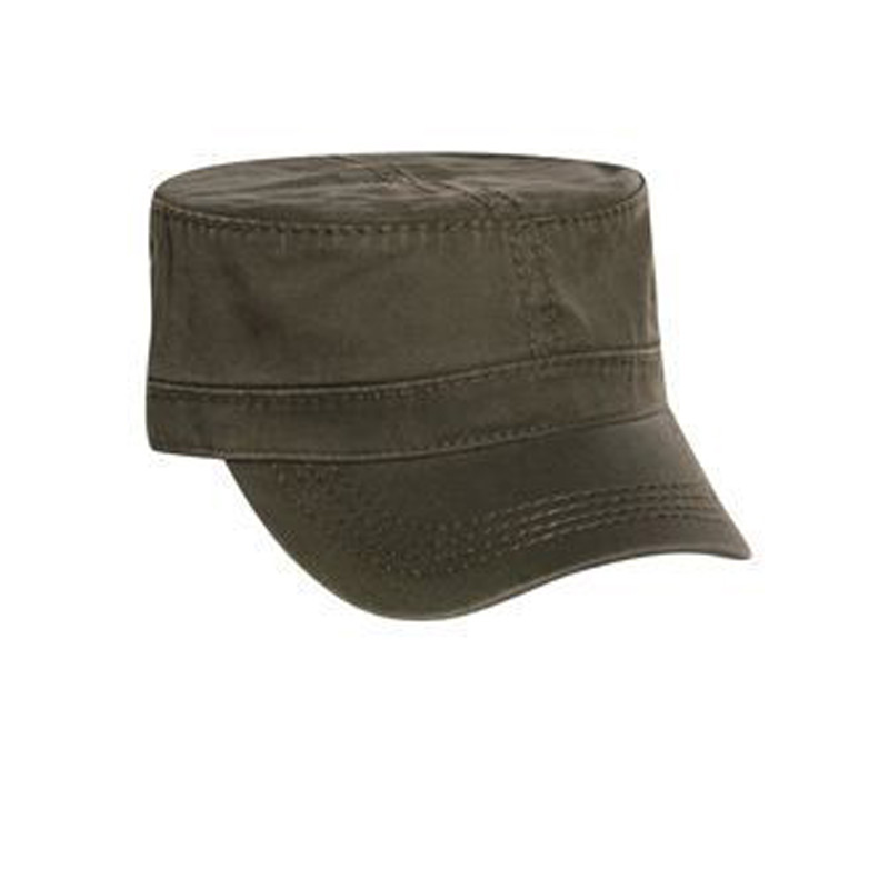 Otto Superior Garment Washed Cotton Twill W/ Heavy Stitching Military Style Caps
