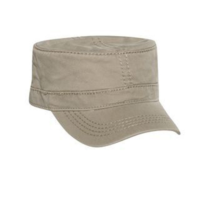 Otto Superior Garment Washed Cotton Twill W/ Heavy Stitching Military Style Caps
