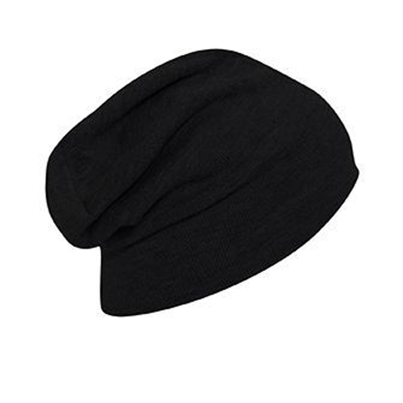 Otto Acrylic Knit Slouch Beanie 11 3/4