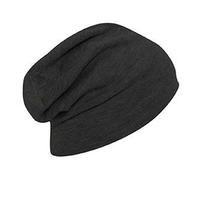 Otto Acrylic Knit Slouch Beanie 11 3/4