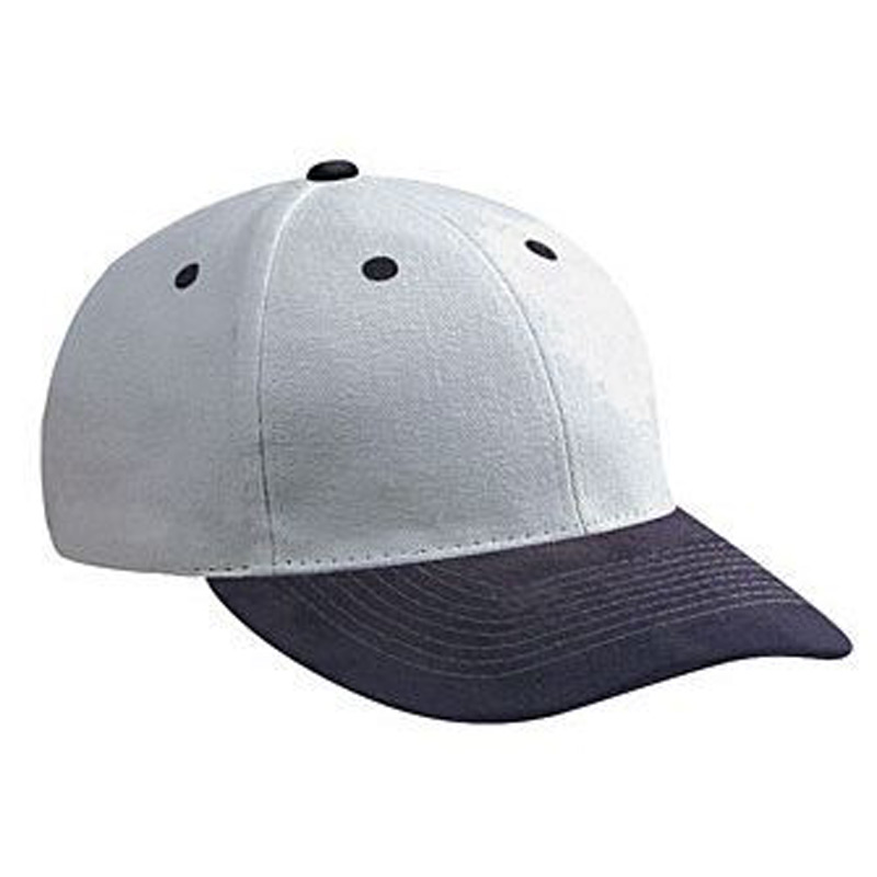 Otto Suede Visor Brushed Bull Denim Low Profile Style Caps