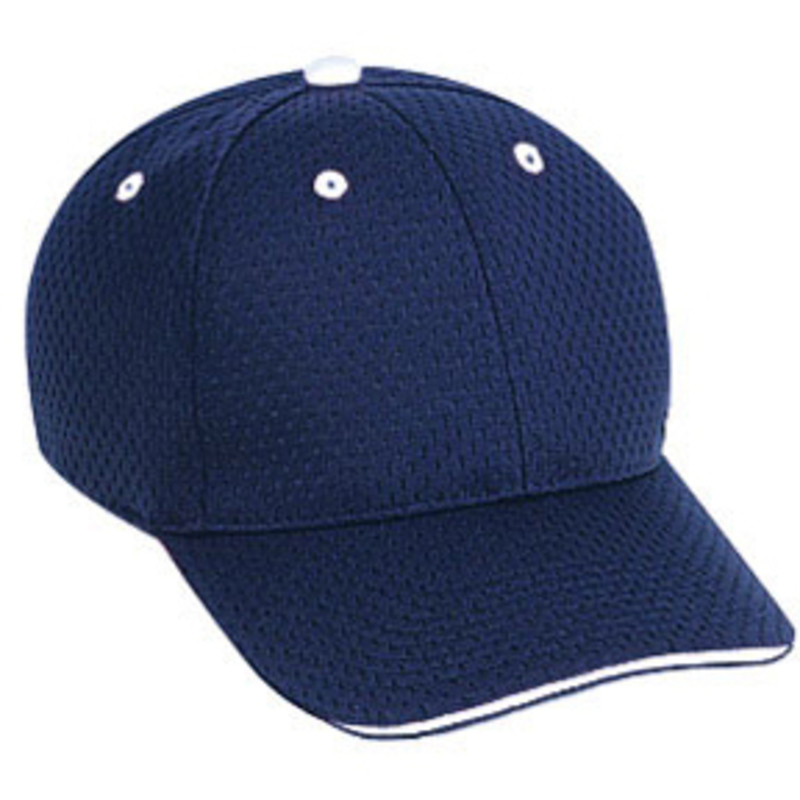 Otto Polyester Pro Mesh Sandwich Visor Low Profile Style Caps