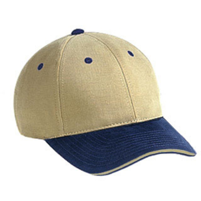 Otto Superior Brushed Cotton Twill Sandwich Visor Low Profile Style Caps