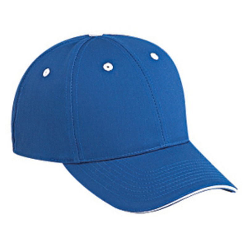 Otto Cotton Twill Sandwich Visor Low Profile Style Caps