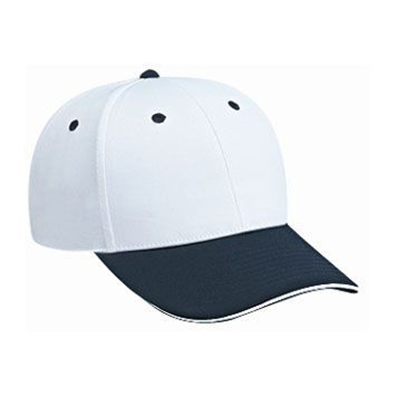 Otto Polyester Microfiber Sandwich Visor Low Profile Style Caps