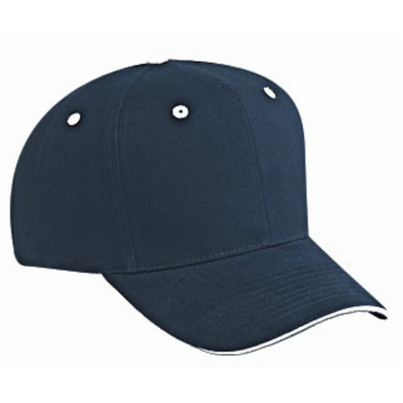 Otto Brushed Cotton Twill Sandwich Visor Pro Style Caps