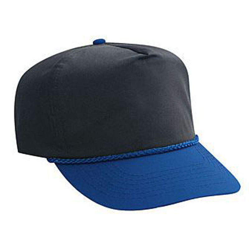 Otto Poplin High Crown Golf Style Caps