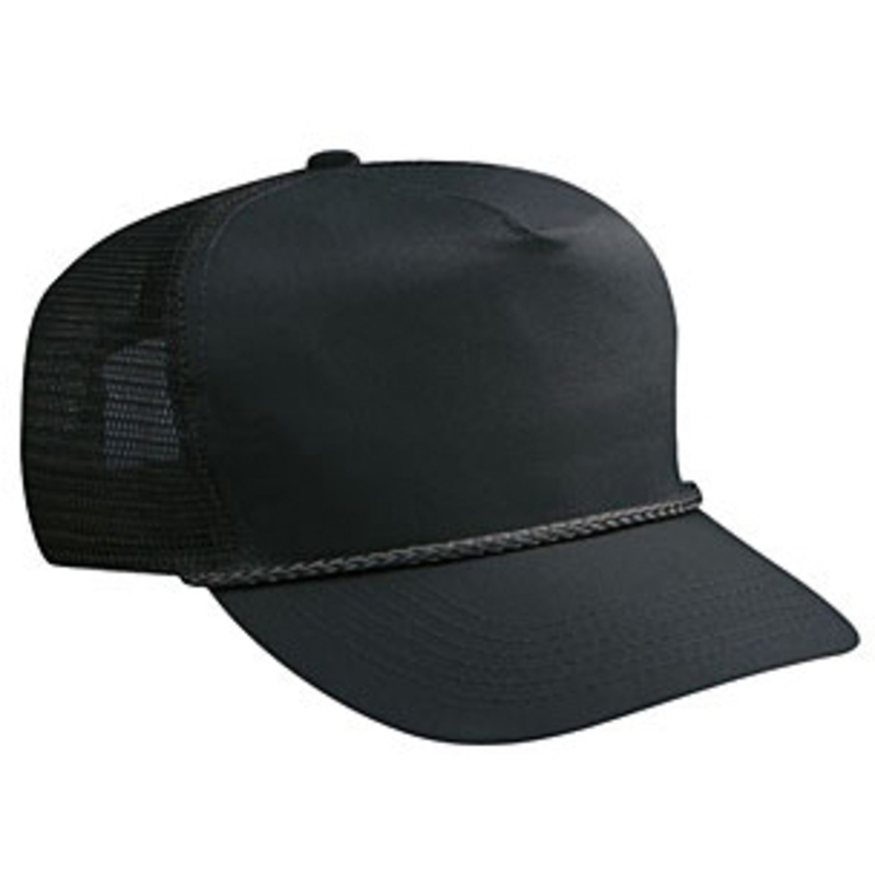 Otto Cotton Twill High Crown Golf Style Mesh Back Caps