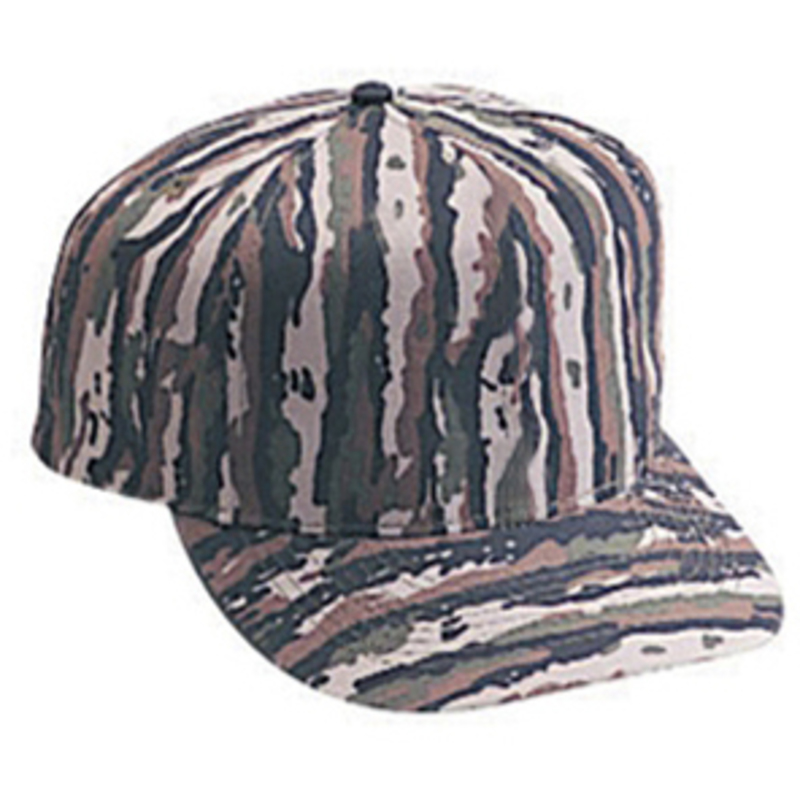 Otto Camouflage Cotton Twill Low Crown Golf Style Caps