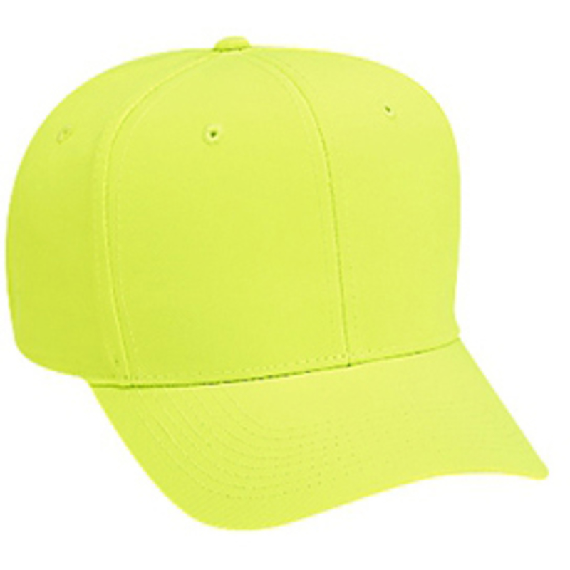 Otto Neon Polyester Twill Pro Style Caps