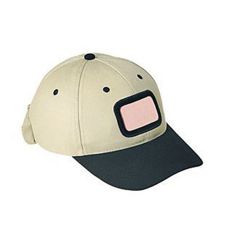Otto Brushed Cotton Twill Illuminated Frame Caps Lights Low Profile Style Caps Rectangle