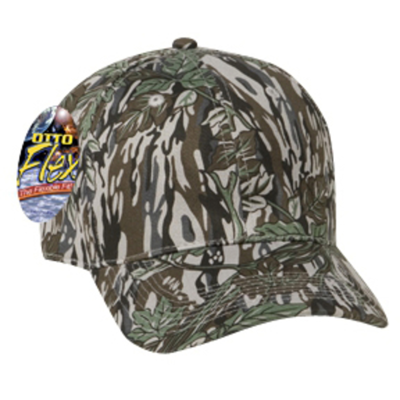 Otto Flex Stretchable Camouflage Cotton Twill Low Profile Style Caps 