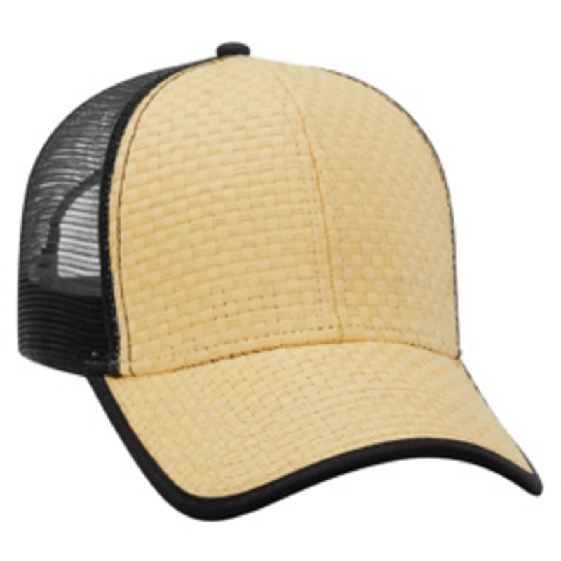 Otto Toyo Straw Low Profile Style Mesh Back Caps