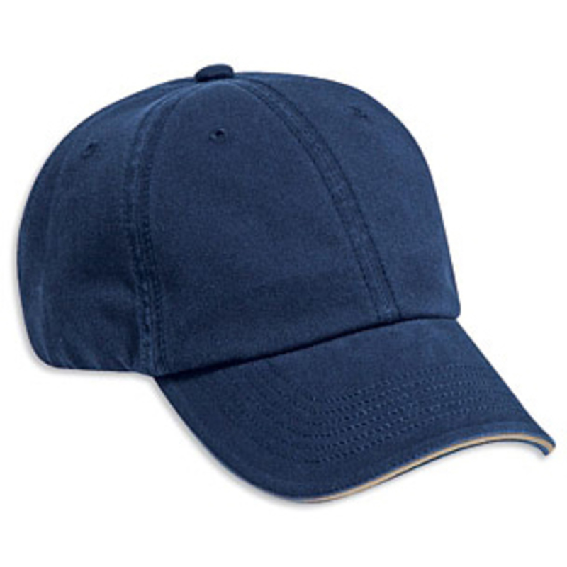 Otto Superior Garment Washed Cotton Twill Sandwich Visor Low Profile Style Caps