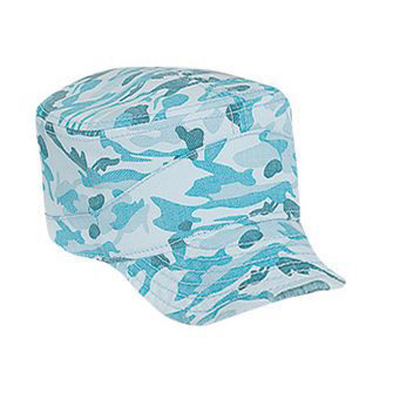 Otto Camouflage Superior Garment Washed Cotton Twill Flexible Soft Visor Military Style Caps