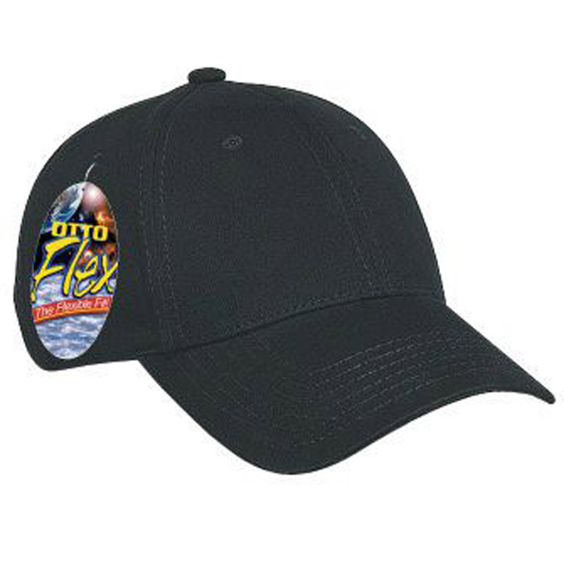 Otto Flex Stretchable Superior Brushed Cotton Twill Low Profile Style Caps 