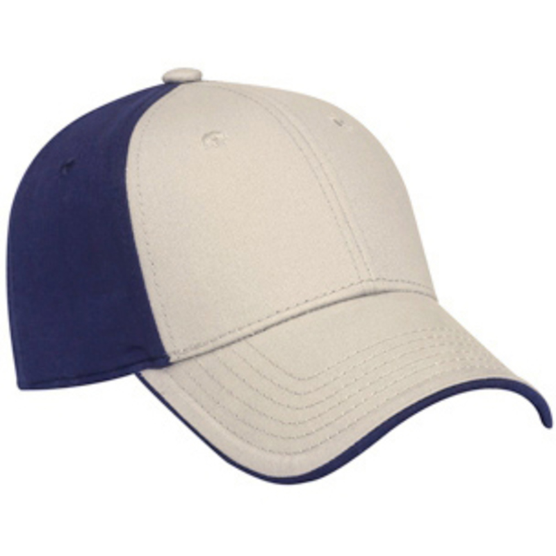 Otto Ultra Soft Superior Brushed Cotton Twill Flipped Edge Visor Low Profile Style Caps